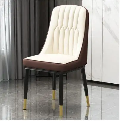 

Italian modern minimalist rock plate dining table Simple small family dining table Imported Nordic ins marble dining table