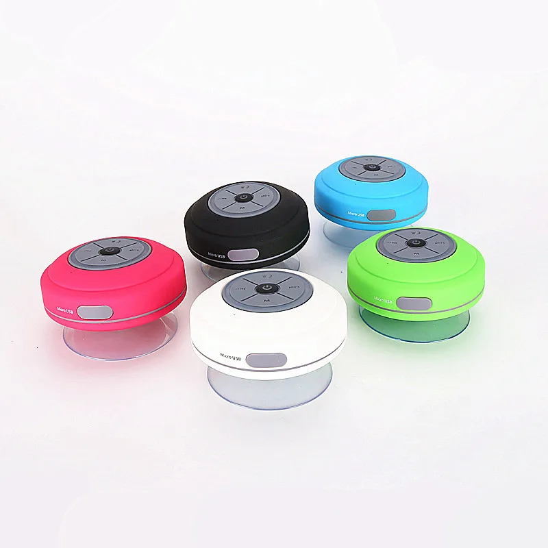 Будет ли Водонепроницаемый Bluetooth громкоговоритель коробка приносить светодиодную лампу Tf разъем-в душевой комнате автомобиль Hands-free маленький громкоговоритель коробка