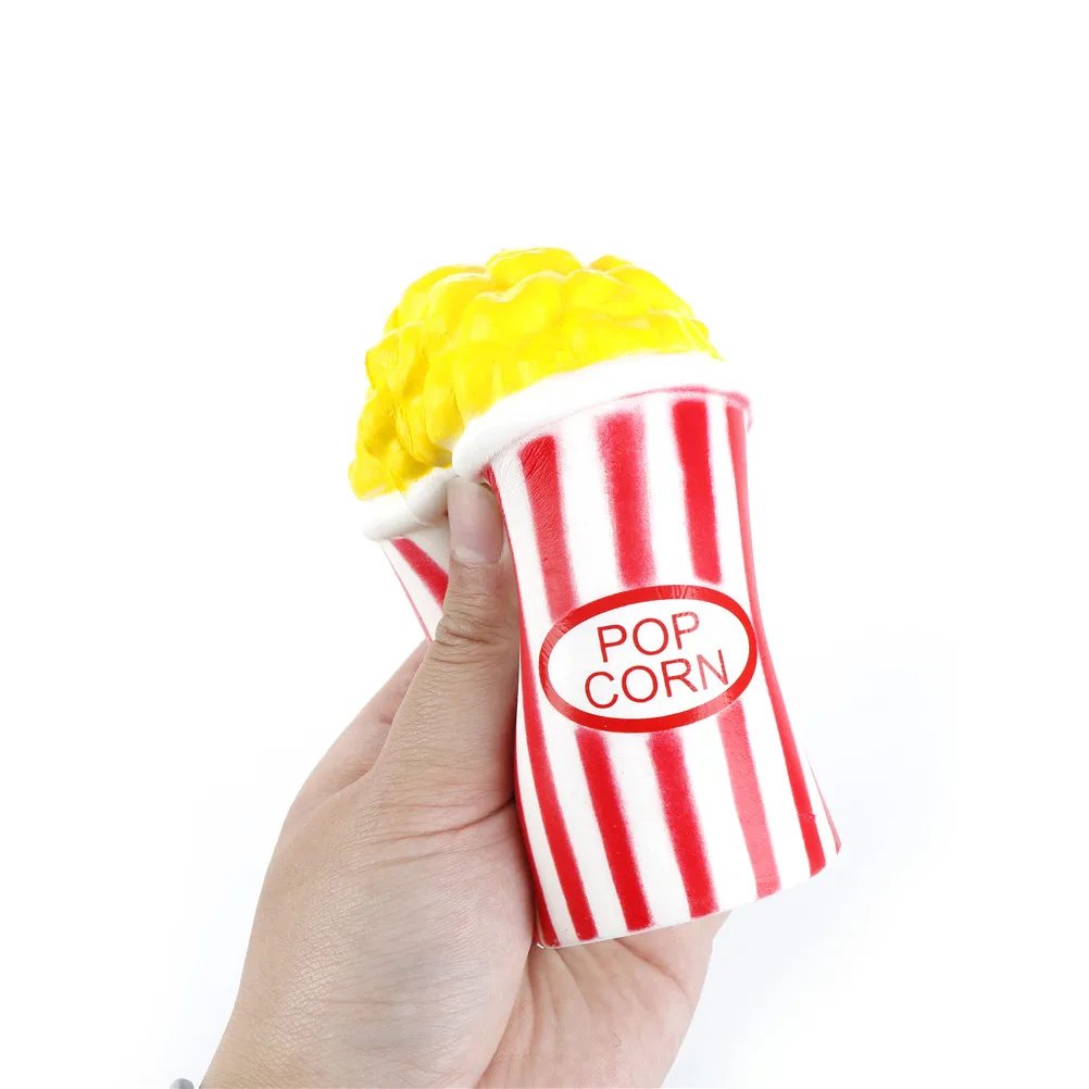 

Slow Rising French Fries Soft Ice Cream Coffee Cup Scented Banana Kawaii Bread Stretch Donut Milk Box Kid Toy lanyar