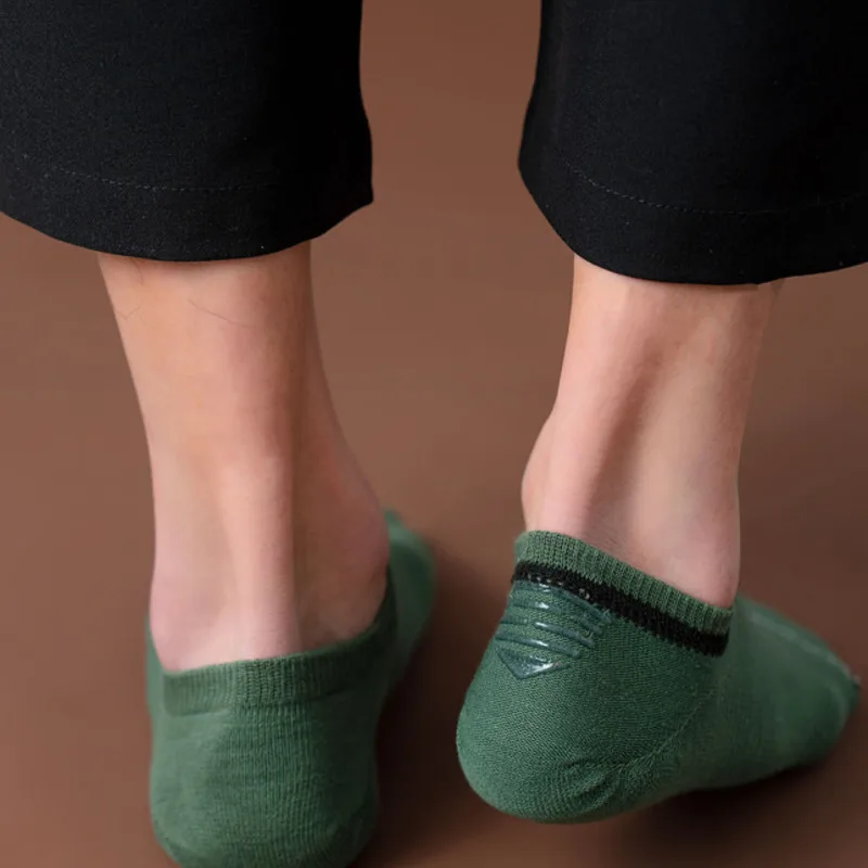 Носки мужские SP &amp CITY тонкие хлопковые летние дышащие сетчатые Нескользящие