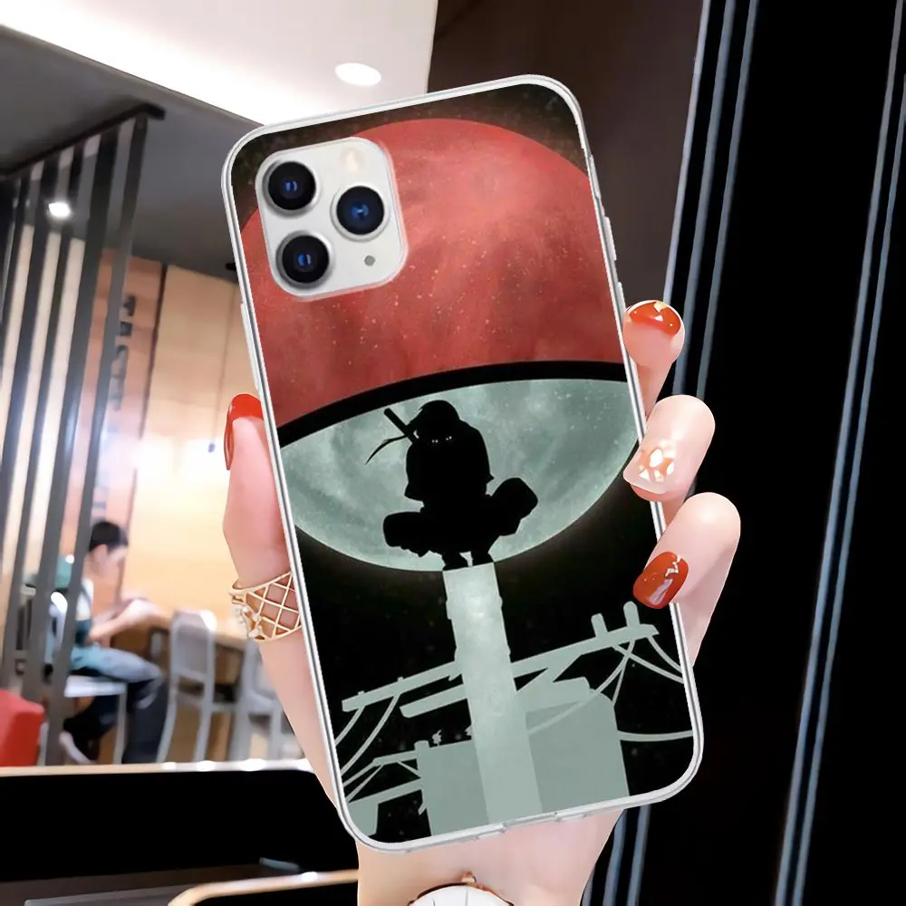 

Naruto Shippuden Transparent Phone Case For Samsung Galaxy A21S A71 S8 S9 S10 Plus Lite S20 Note 20 Ultra Clear Cover