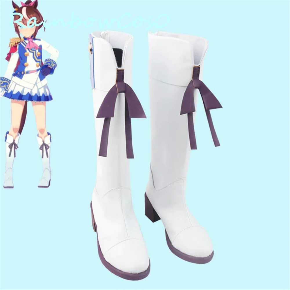 

Umamusume Pretty Derby Tokai Teio Cosplay Shoes Boots Game Anime Halloween RainbowCos0 W1537