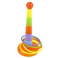 hoop ring toss plastic ring toss garden game pool toy outdoor fun set toys for children kids gift