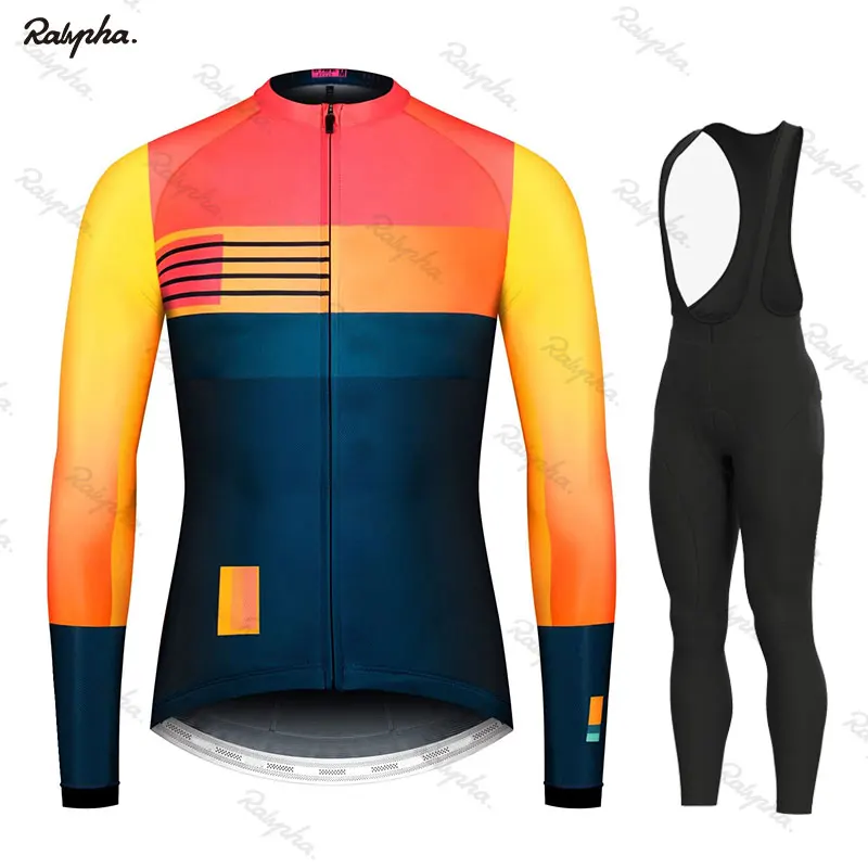 Весна/Осень, мужской комплект из Джерси для велоспорта, Майо Ропа Ciclismo, комплект с длинным рукавом для велоспорта, MTB, велосипедная дышащая велосипедная форма