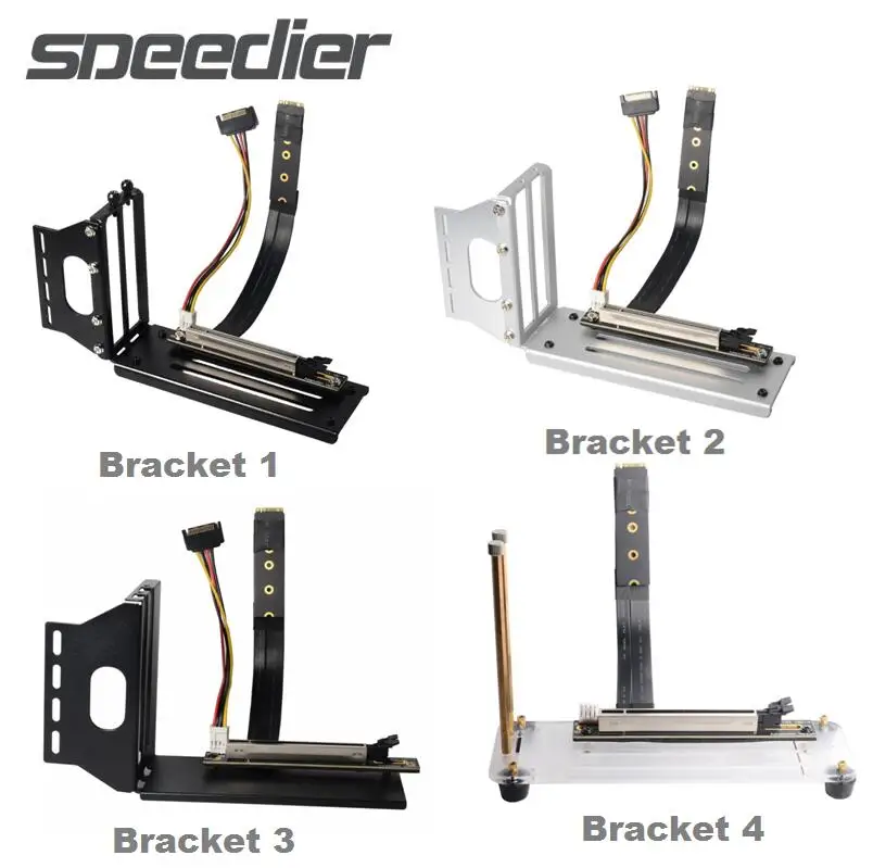 Совершенно новый GTX1080ti RX580 RX5700 видеокарта вертикальные кронштейны GPU