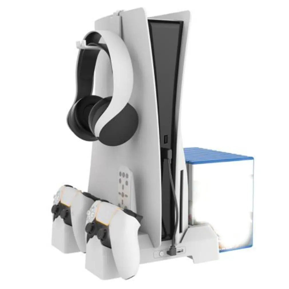 

Cooling Fan Multifunctional Cooling Fan With Wireless Handle Dual Charging For PS5 Portable Fine Workmanship