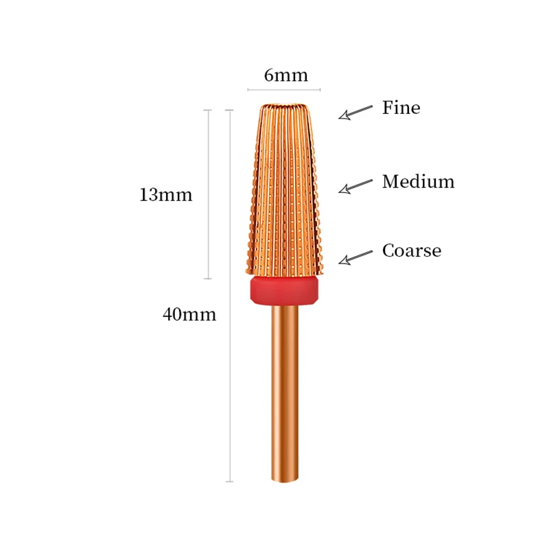 Карбидные вольфрамовые фрезы для ногтей 6 шт./компл. 5 в 1 | Красота и здоровье