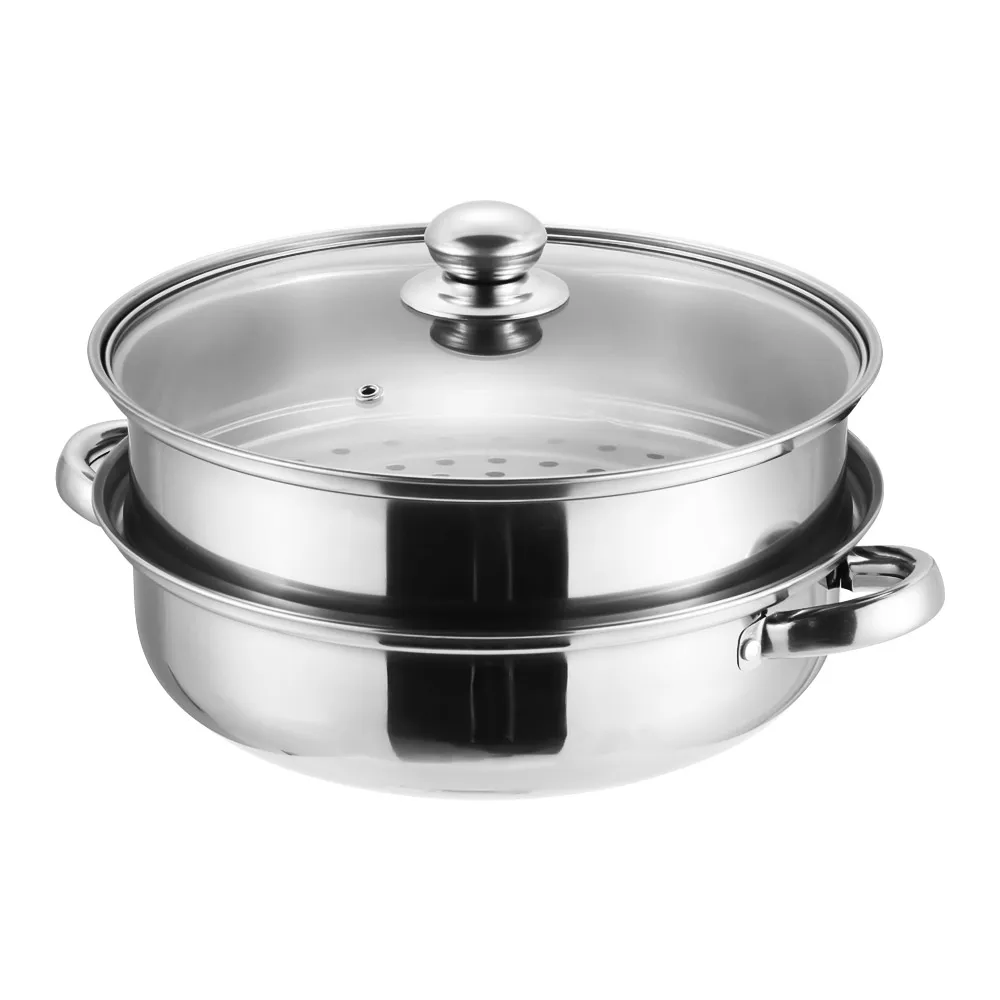 Пароварка из нержавеющей стали двухслойный для супа коммерческий суп горячий