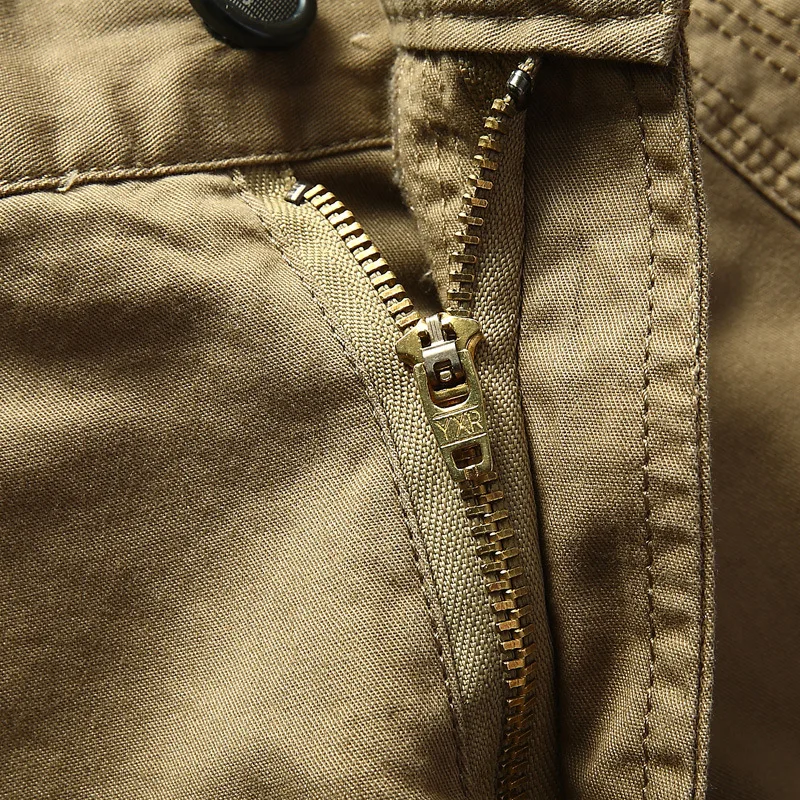 

Summer Cotton Shorts Men Fashion Brand Cool Shorts Breathable Male Solid Loose Work Casual Short Pants Masculino Plus Size 44