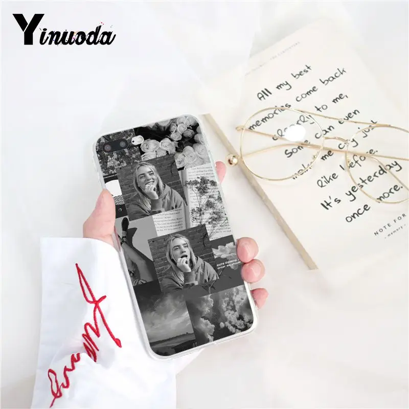 A9 Yinuoda Billie Eilish Красочный милый чехол для телефона iPhone 8 7 6 6S 5 5S SE XR X XS 11 Pro MAX - Цвет: A9