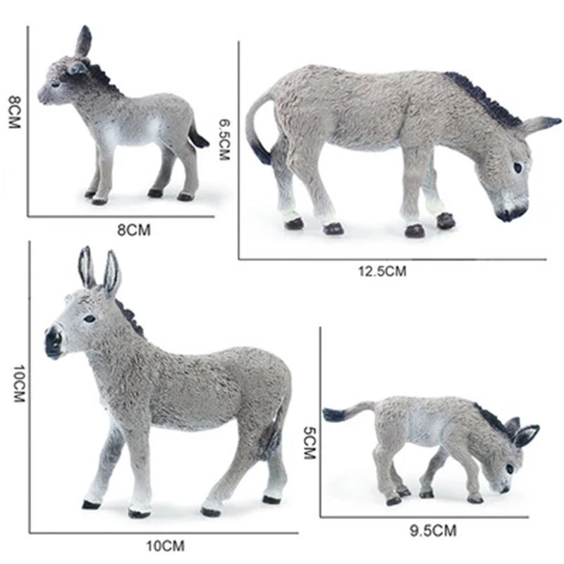 

8*9MM Simulation Wil Animals Models PVC Action Figures Antelope Springbok Collection Dolls Toys for Children Gift Decoration Toy