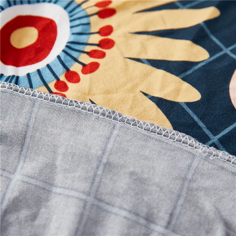 

Plaid Flower Printed Sofa Cover For Living Room Funda Sofa All-inclusive Polyester Modern Elastic Corner Couch Slipcover 45003