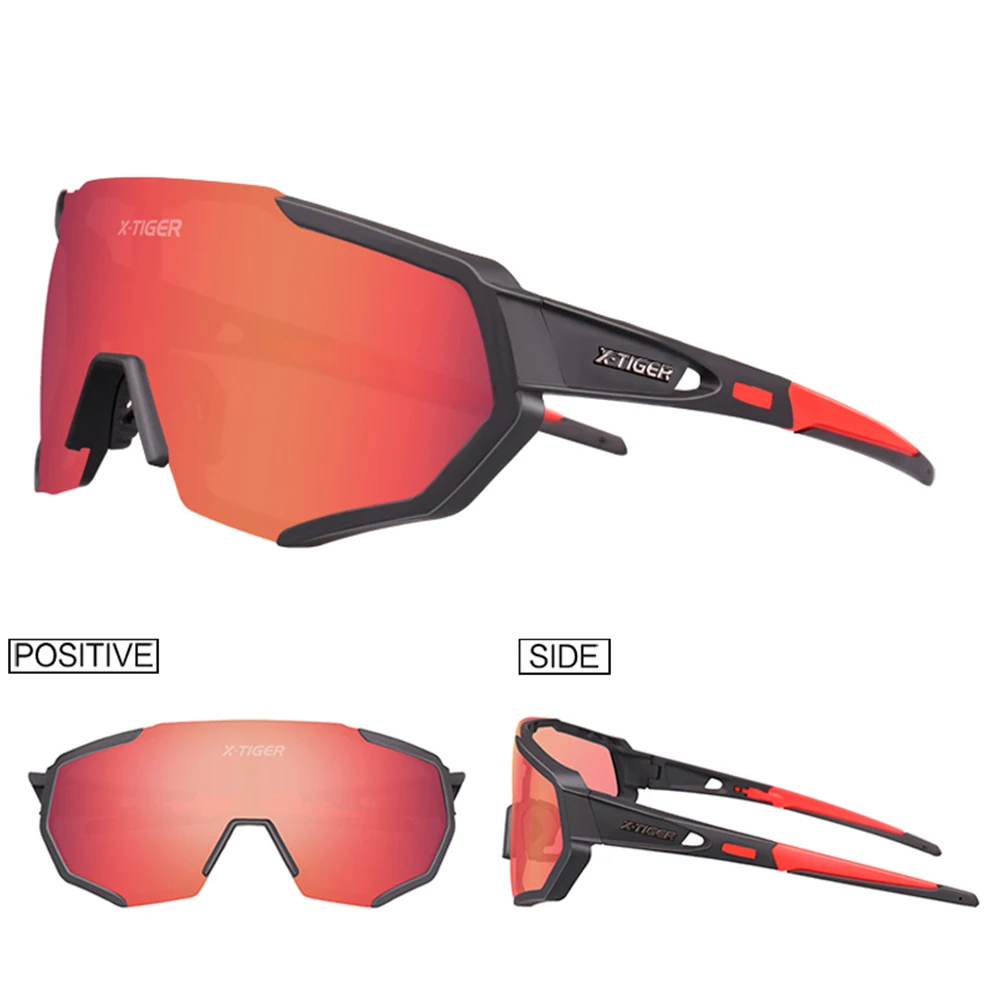 

Riding Protection Goggles Mountain Racing 3 Lens Polarized Sports Cycling Sunglasses Cycling Accessories