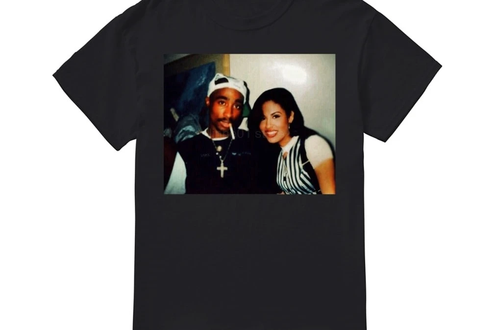 Мужская футболка с коротким рукавом Tupac Shakur &amp Selena Quintanilla лето 2019 | одежда