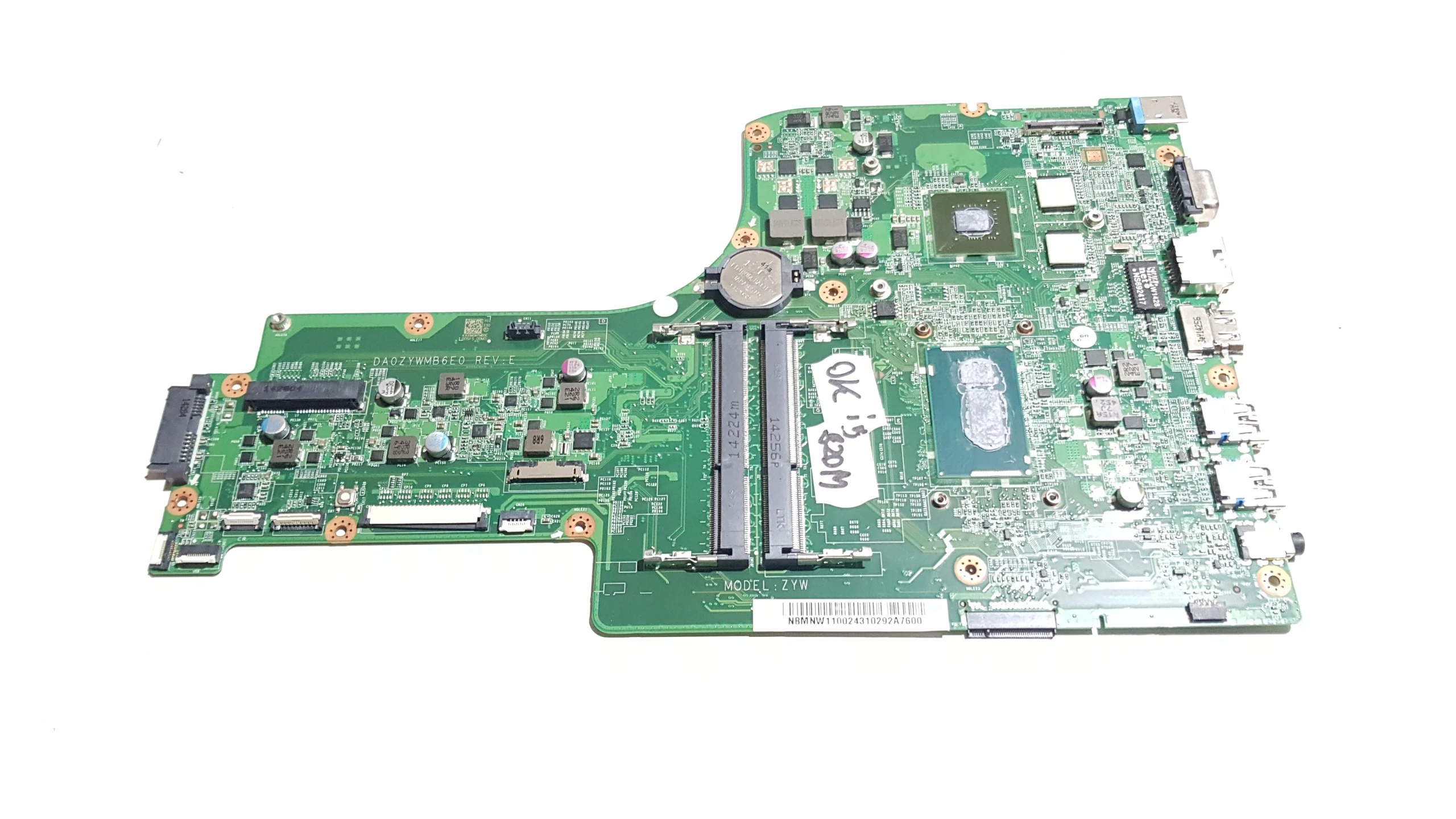 

Для Acer aspire E5-771G E5-771 Материнская плата ноутбука NBMNX11004 NB.MNX11.004 da0zywmb6e0 I3-4005U Процессор тесты работы