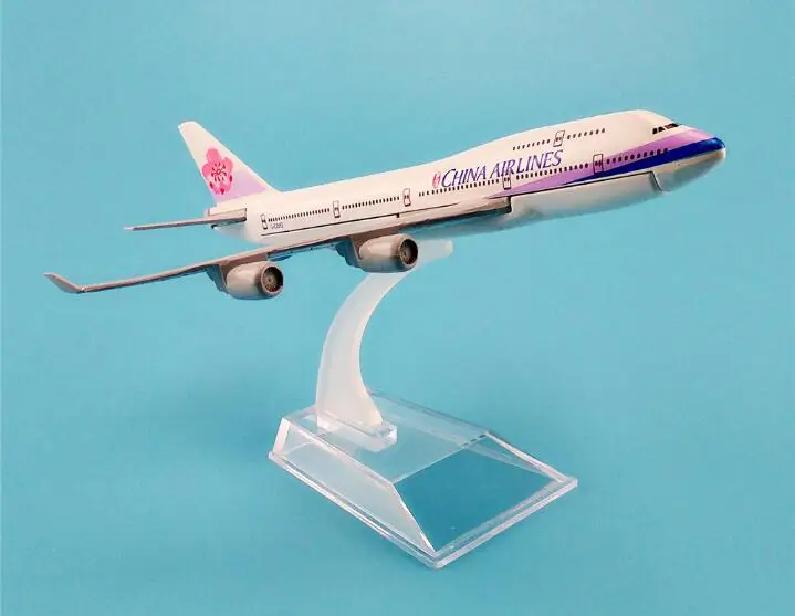 Самолет из металлического сплава 16 см модель самолета Боинг 747 400 авиакомпании China