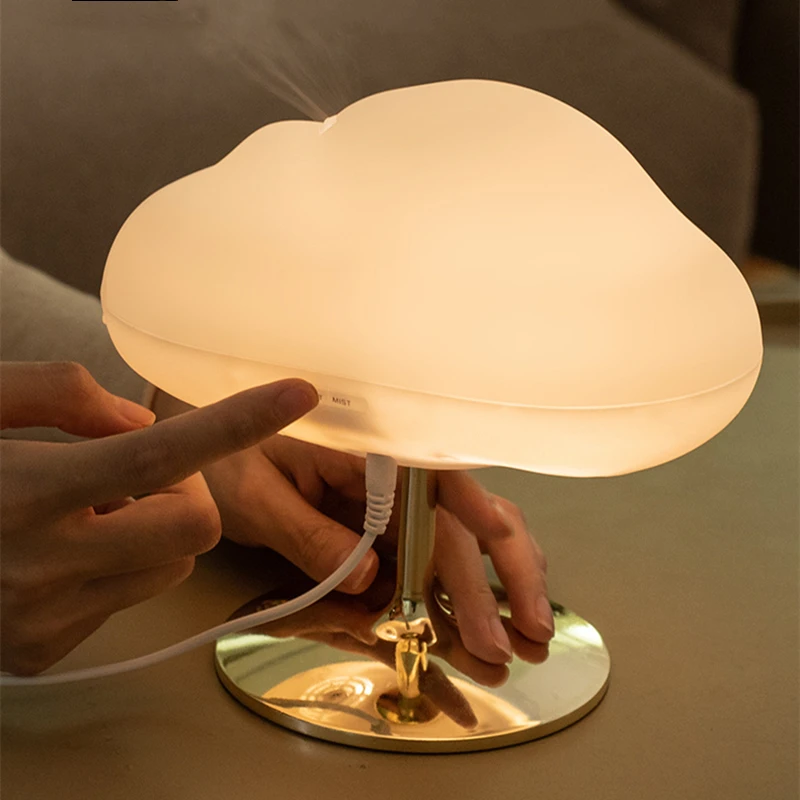 270ml Household Clouds USB Table Lamp Air Humidifier Electric Ultrasonic Cool Mist Aroma Diffuser For Room Fragrance Diffusor images - 6