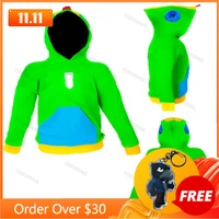 max cartoon tops teen clothes poco shelly 8 to 19 years kids sweatshirt shooter game leon 3d printed hoodie boys girls