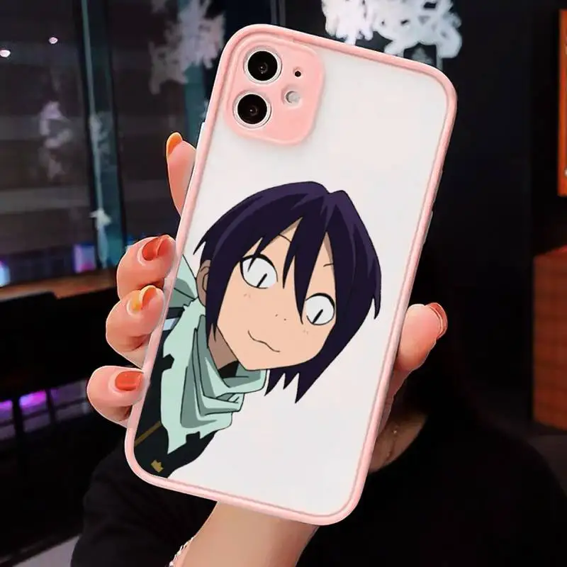 

Yato Noragami Phone Cases Matte transparent For Pink iPhone 12 Mini 11 Pro XR XS Max 7 8 Plus X Back Cover