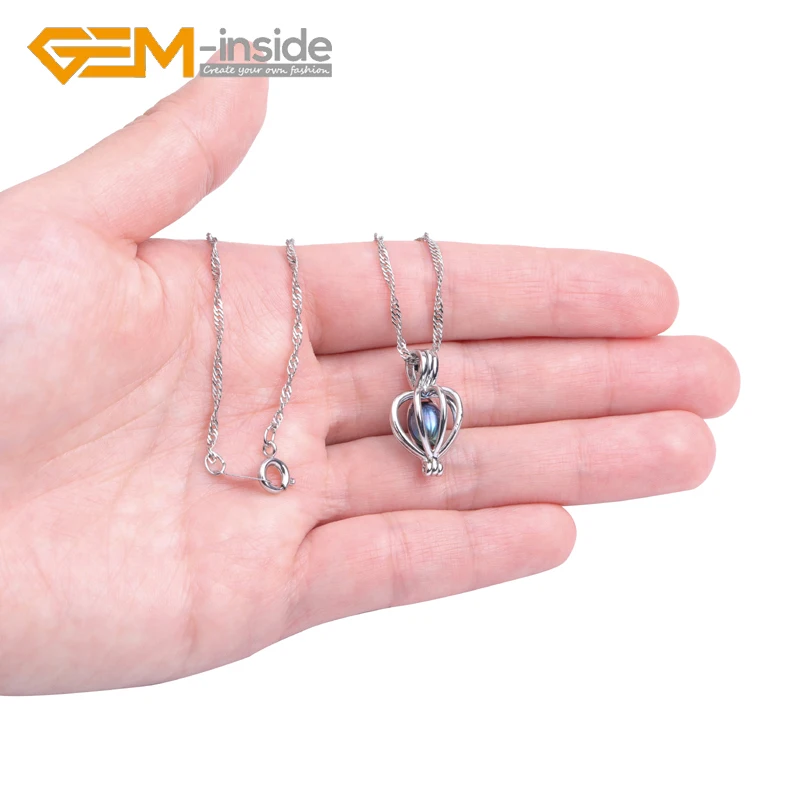 Ожерелье из натурального пресноводного жемчуга желаний ожерелье Устрица