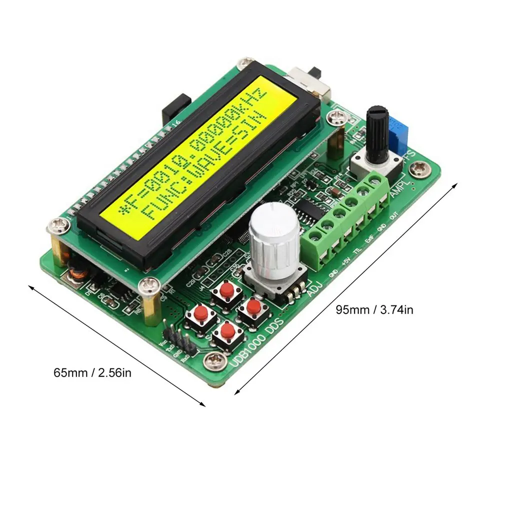 UDB1000 Серия DDS модуль источника сигнала Генератор сигналов с 60 МГц счетчик частоты
