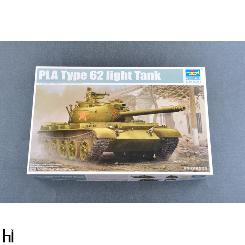 Trumpeter масштаб 05537 1/35 китайский Тип 62 световой танк модель военной сборки набор для