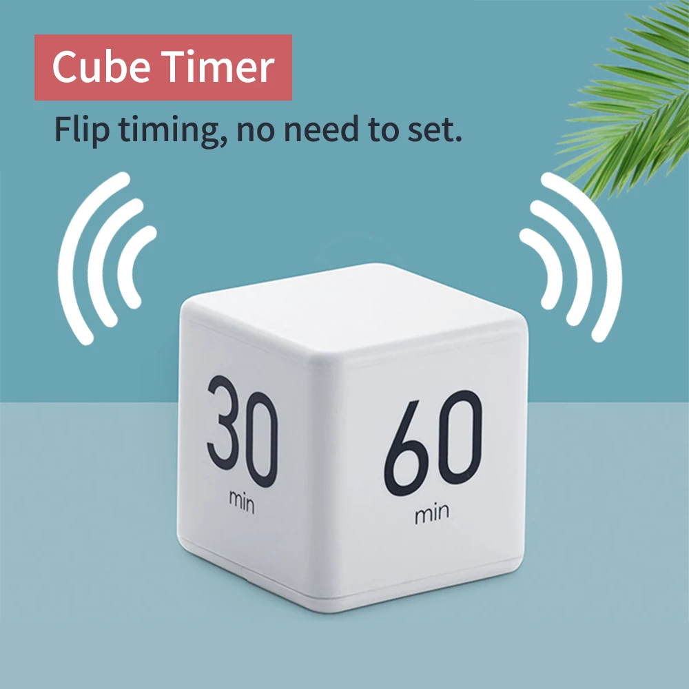 

Portable Timer Digital Kitchen Timer Countdown Alarm 1-3-5-10 Minutes Flip Timing with Digital Display Time Management