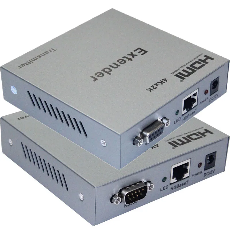 4K 100 м HDMI удлинитель видеопередатчик приемник через один RJ45 Ethernet Cat 6 кабель