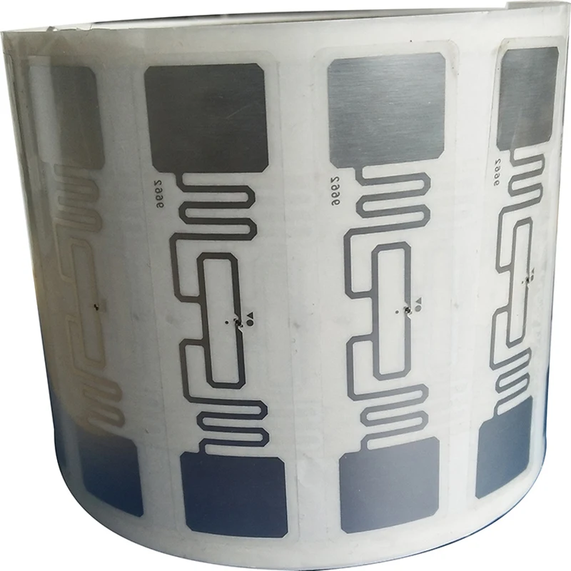 100pcs UHF 860-960MHz RFID Tag AZ 9662 U8 Chip ISO 18000-6C Passive Sticker Label | Безопасность и защита