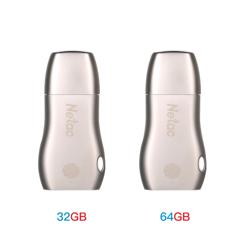 Netac U628 шифрование отпечатков пальцев USB3.0 флэш накопитель USB 3 0 32 Гб 64 U диск Флешка