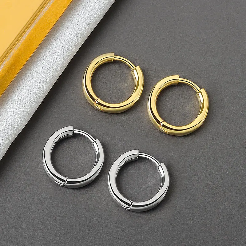 

Серьги-кольца женские из серебра 925 пробы, eh1457