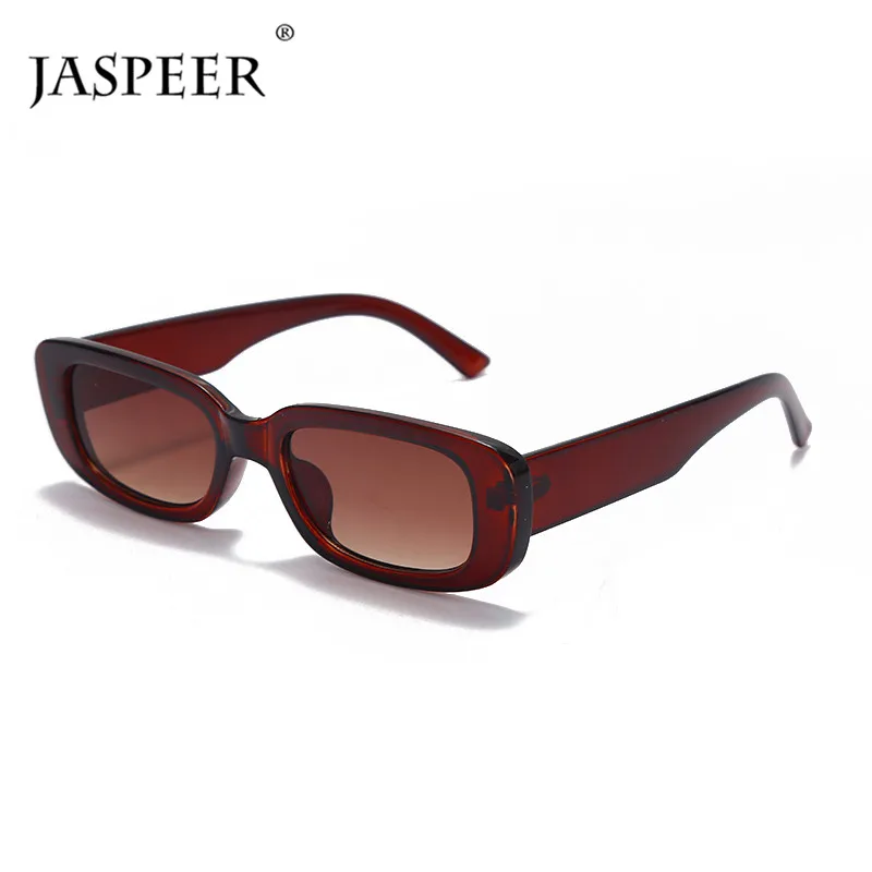 JASPEER маленькие прямоугольные Женские Ретро брендовые дизайнерские очки