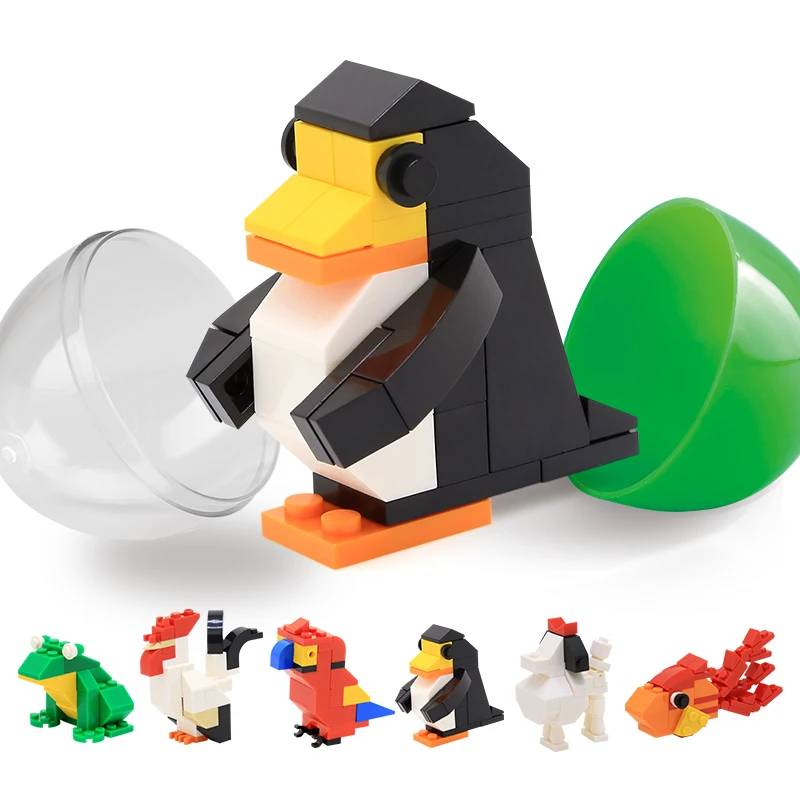 

Toys CAPSULE MINI ANIMAL BUILDING BLOCK Set Toys For Kid