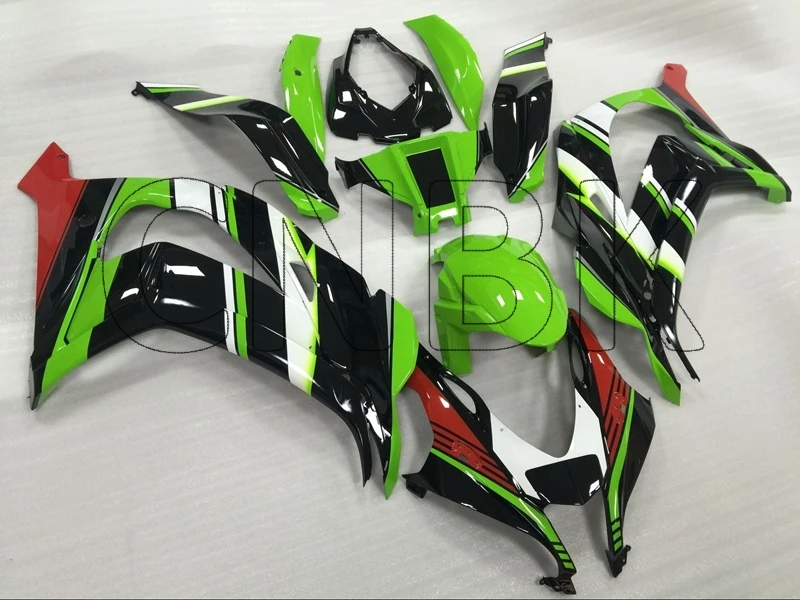 Обтекатель для мотоцикла ZX10r 16 задняя часть синий черный белый обтекатель кузова