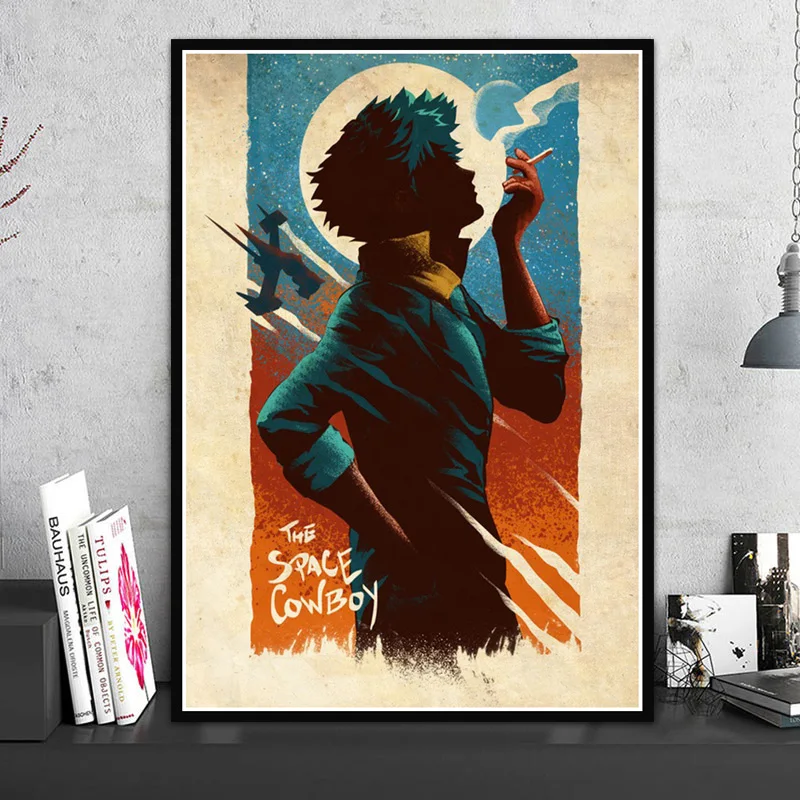 

Canvas HD Print Bebop Anime Poster Wall Art Modern Home Decoration Painting Modular Picture Artwork Living Room Poster