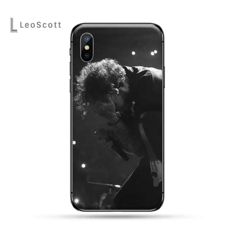 Чехол для телефона из ТПУ с татуировкой мужчин черный корпус iphone 5 5s 5c se 6 6s 7 8 plus x xs
