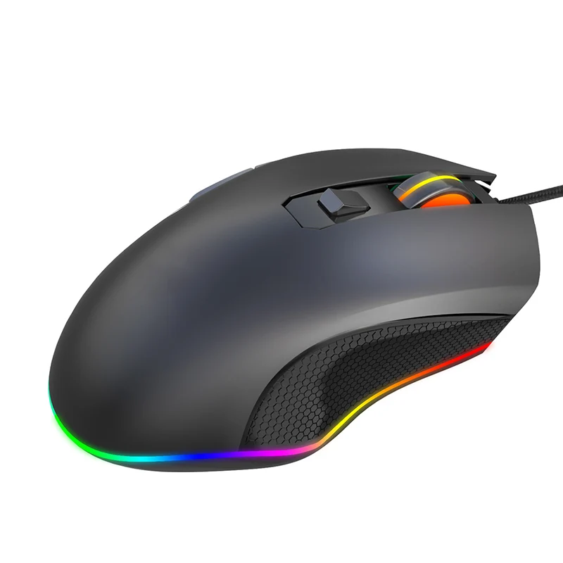 Проводная игровая мышь с подсветкой 7 программируемых кнопок|Мыши| |