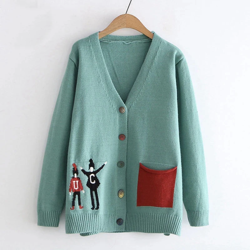 

Cardigan corto da donna maglione lavorato Sweater spring autumn Coat traf xnwmnz women clothing xnwmnz defacto officiel store