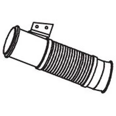 Intake pipe silencer SCANIA corrugated (stainless) DINEX 68039 | Автомобили и мотоциклы