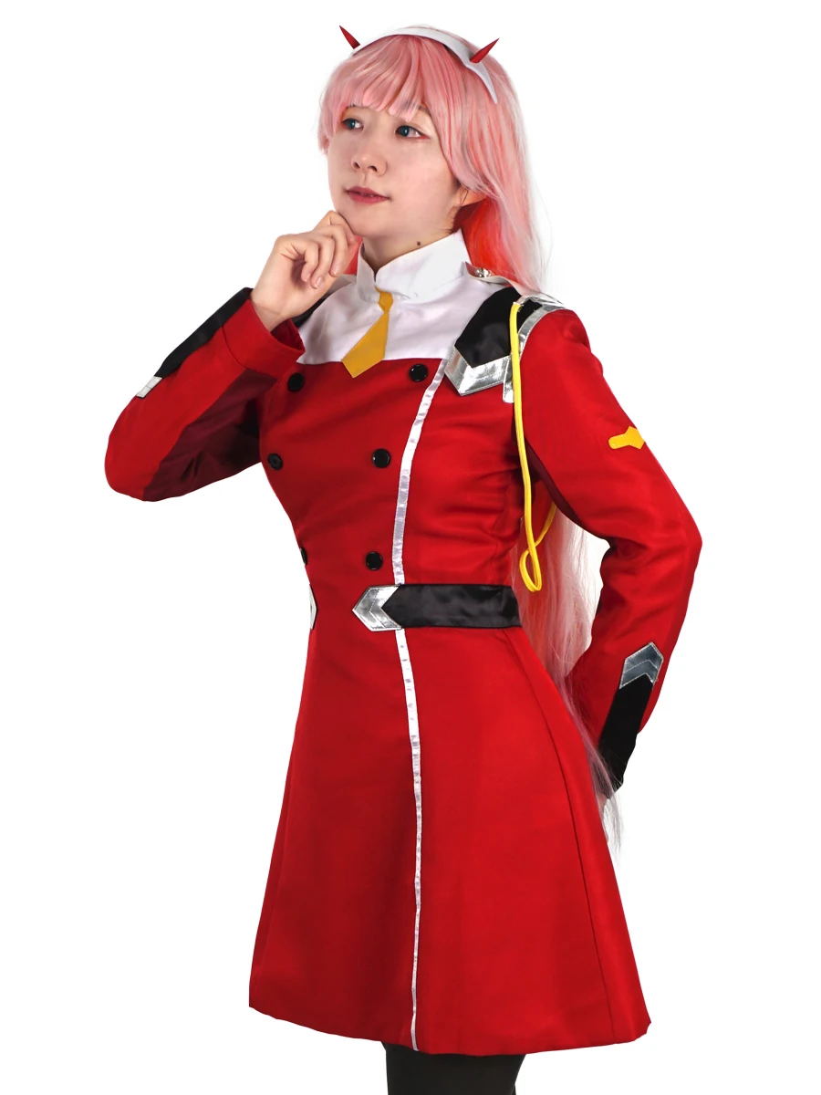 Аниме DARLING in the FRANXX костюмы Zero Two Косплей Хэллоуин вечерние европейский размер