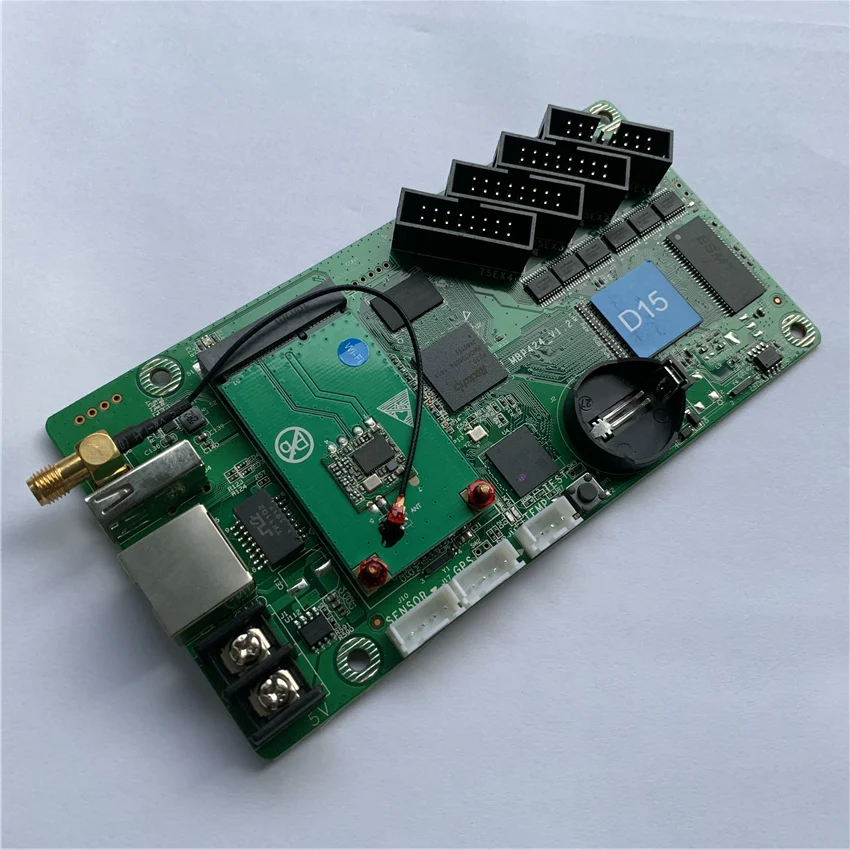 HD-D10/D15 контроллер с usb/rj45/wifi Концентратор 75 полноцветный внутренний/открытый совместимый система управления картой