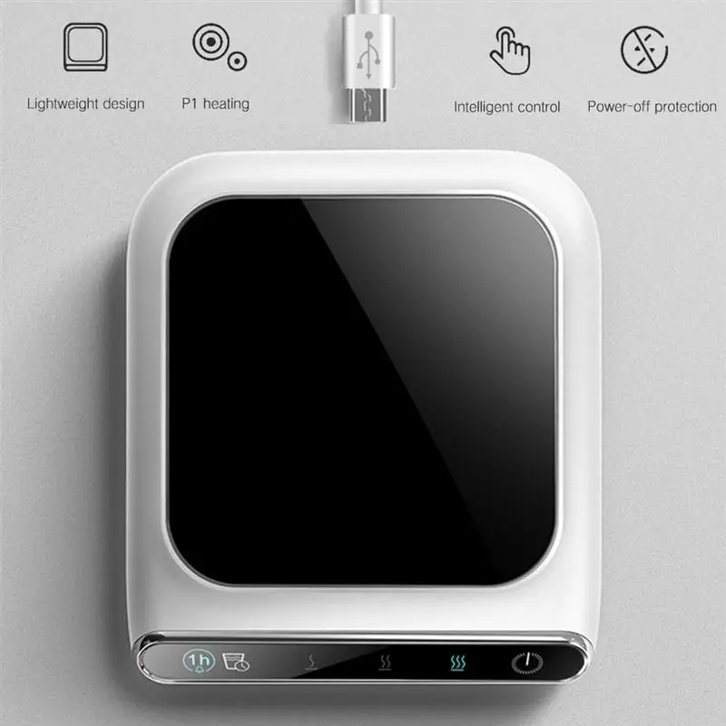 Кофейная кружка чашка подогреватель подставка с 3 режимами питание от USB для