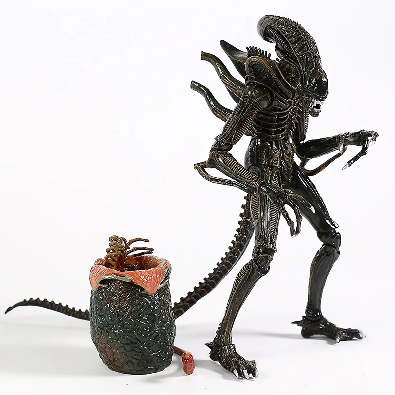 Инопланетянин NECA Серия коричневый/синий воин чужой Ultimate экшн-фигурка