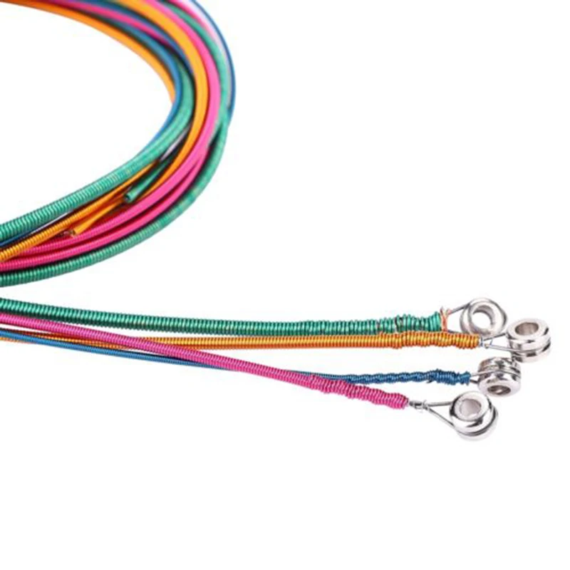 4 string e bass saiten licht gauge bunte gitarre saiten teile zubehör ersatz 1 161 442254mm x 12 m free global shipping