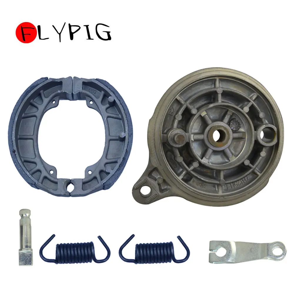 FLYPIG Новинка для Yamaha PW80 PY80 Coyote80 PEEWEE Задняя Тормозная ступица барабанная обувь