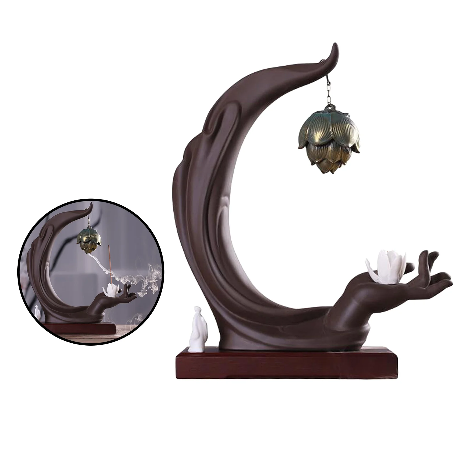 Буддийская ручная курильница для ароматерапии горелка китайские