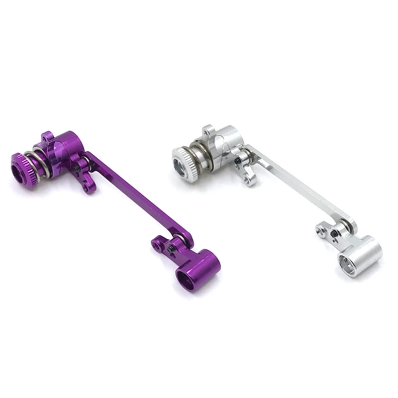 

2 комплекта, встроенный сервопривод для рулевого управления для Wltoys 144001 1/14 124018 124019, запчасти для радиоуправляемых автомобилей, серебристый ...