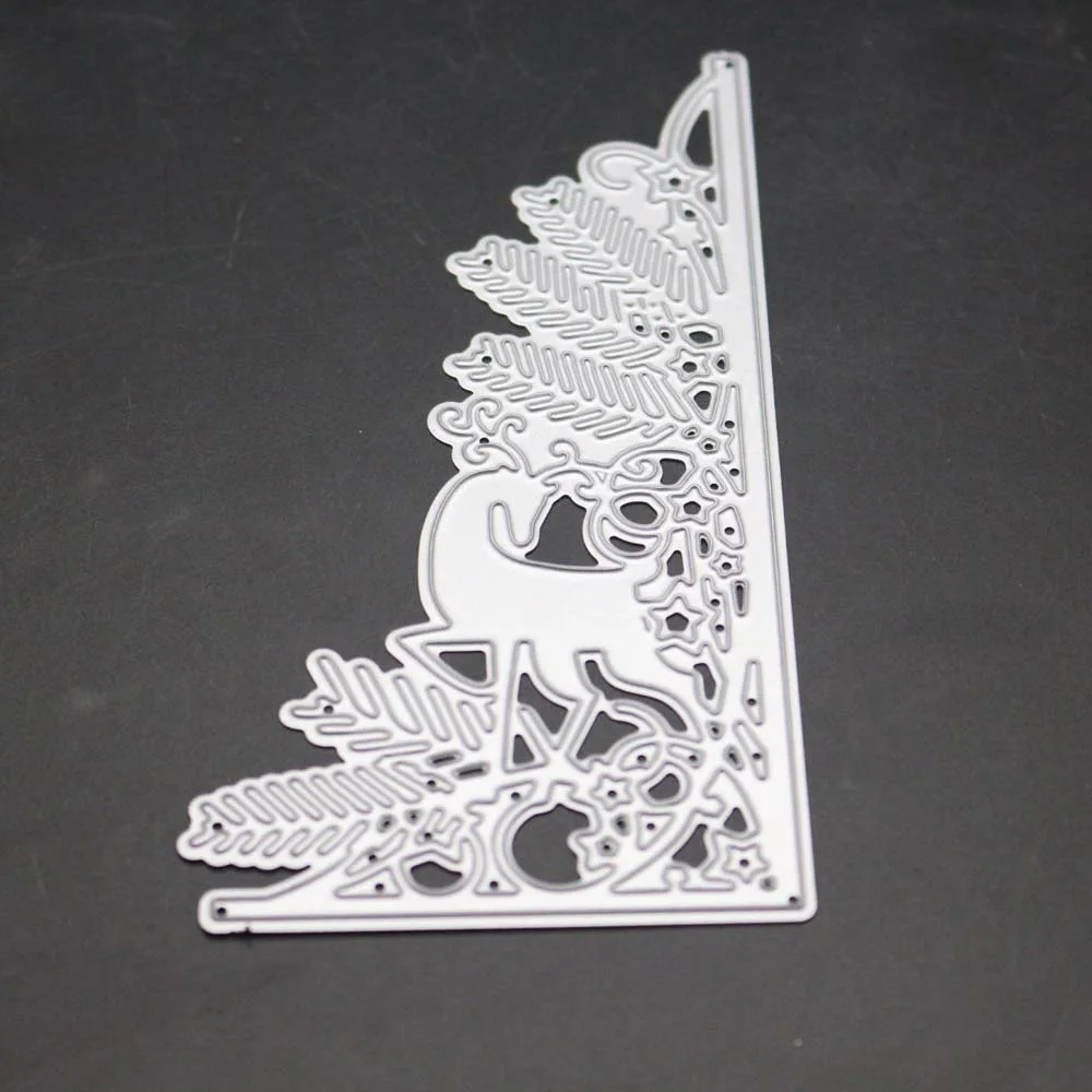 Поздравительная открытка граница кружева металлические Вырубные штампы