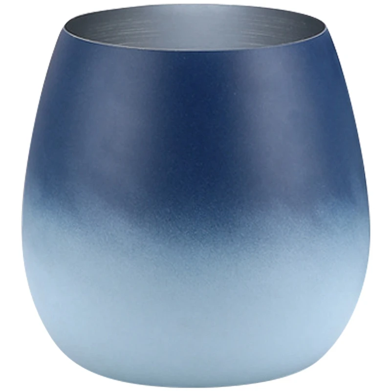 

Градиентное ведро для шампанского, ведро для льда из нержавеющей стали, креативное ведро для бара, бара, украшение для пива