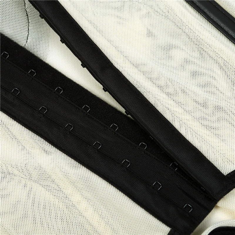 

Sexy Dessous Hohe Elastizitt Korsett Frauen Unterwsche Lace Up Bustier Mesh Overbust Straps Stoff Korsetts Dessous